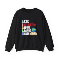 Load image into Gallery viewer, Bible Acronym Christian Sweatshirt, Basic Instructions Before Leaving Earth, Faith Shirt Pullover Gift