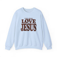 Load image into Gallery viewer, Cool Moms Love Jesus, Christian Sweatshirt, Christian Mom, For Mother's Day Gift