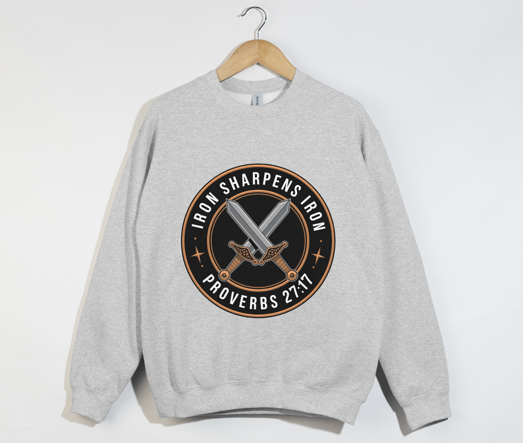 Iron Sharpens Iron - Christian Sweatshirt