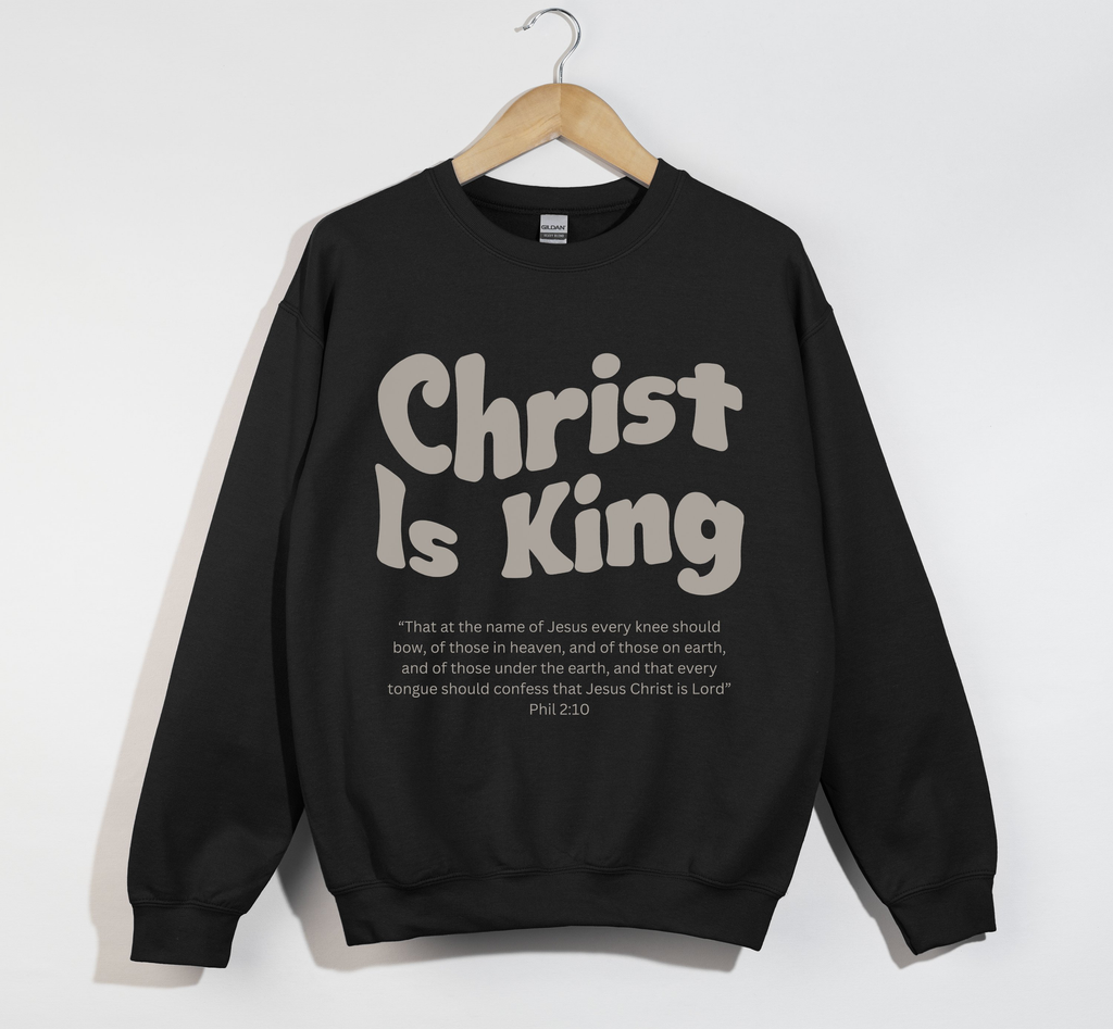 Christ Is King Women's Sweatshirt