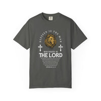 Load image into Gallery viewer, Blessed Is The Man Father's Day Gift -Comfort Colors Men's Tee