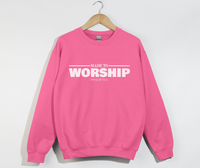 Load image into Gallery viewer, Made To Worship - Christian Sweatshirt

