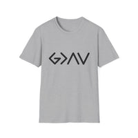 Load image into Gallery viewer, God is Greater than the Highs and Lows Unisex Softfeel 100% Cotton Tee Shirt