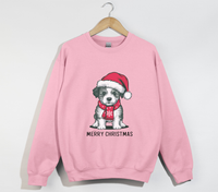 Load image into Gallery viewer, Merry Christmas Puppy Print Sweatshirt
