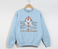 Load image into Gallery viewer, I Can Only Imagine - Christian Sweatshirt

