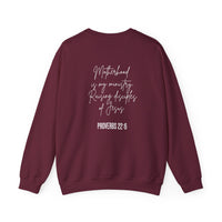 Load image into Gallery viewer, Motherhood is Kingdom Work and my Ministry - Christian Sweatshirt for Mom
