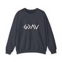 Load image into Gallery viewer, God Is Greater Than Highs And Lows - Unisex Dark Sweatshirt