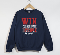 Load image into Gallery viewer, Win Consolidate Disciple Send - Christian Sweatshirt
