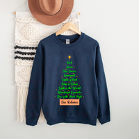 Load image into Gallery viewer, Jesus Names Our Redeemer - Christmas Sweatshirt
