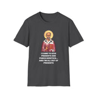 Load image into Gallery viewer, St Nicholas Funny Meme Unisex Tee
