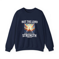 Load image into Gallery viewer, Christian Strength Sweatshirt, 2 Timothy 4:17, Bible Verse, Unisex Faith Shirt, But the Lord Stood with Me