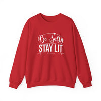 Load image into Gallery viewer, Be Salty Stay Lit - Be the SALT and LIGHT Crewneck Sweatshirt