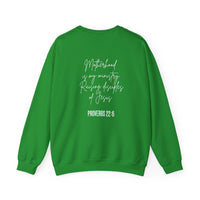 Load image into Gallery viewer, Motherhood is Kingdom Work and my Ministry - Christian Sweatshirt for Mom
