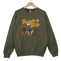 Load image into Gallery viewer, Tonight We Ride Shirt - Three Kings, Wise Men Crewneck