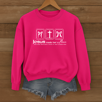 Load image into Gallery viewer, Jesus Made Her A Nana = Crewneck Sweatshirt