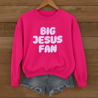 Load image into Gallery viewer, Big Jesus Fan, Christian Jesus Shirt, Jesus Lover Gift for Christian