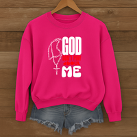 Load image into Gallery viewer, God Don't Play About Me, Jesus Shirt, Christian Catholic Sweatshirt, Faith Based Pullover, Religious Gift