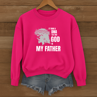 Load image into Gallery viewer, I Took a DNA Test, God Is My Father, Christian Sweatshirt, Faith Gift Ideas, Jesus Shirt