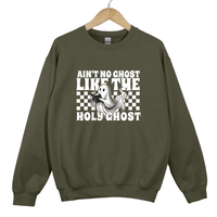Load image into Gallery viewer, Ain't No Ghost Like the Holy Ghost - Funny Christian Sweatshirt, Halloween Shirt