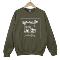 Load image into Gallery viewer, Bethlehem Inn - Holy Night Christmas Sweatshirt
