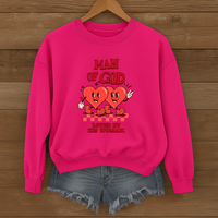 Load image into Gallery viewer, Man Of God Loved By His Woman, Valentines Gift, Heart Shirt, Father's Day, Boyfriend Shirt