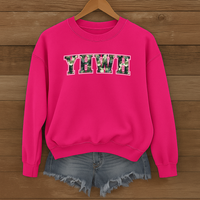 Load image into Gallery viewer, YHWH Camo Sweatshirt, Every Breath Speaks His Name Shirt, Preppy Christian Faith, YHWH Lungs, Faith Church Sweatshirt
