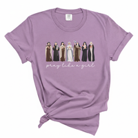 Load image into Gallery viewer, Pray Like a Girl Comfort Colors Soft Women's Tee