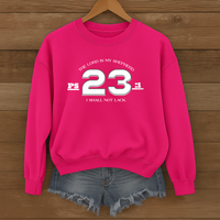 Load image into Gallery viewer, Psalm 23, The Lord Is My Shepherd, Christian Sweatshirt, Bible Verse Shirt