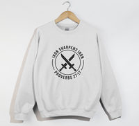 Load image into Gallery viewer, Iron Sharpens Iron - Christian Sweatshirt
