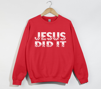 Load image into Gallery viewer, Jesus Did It - Christian Sweatshirt
