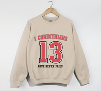 Load image into Gallery viewer, 1 Corinthians 13 Inspired Sweatshirt - Love in Every Stitch
