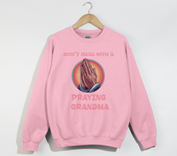 Load image into Gallery viewer, Don&#39;t Mess With A Praying Grandma - Sweatshirt
