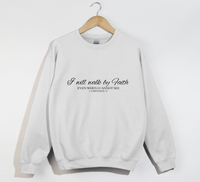 Load image into Gallery viewer, I Will Walk By Faith – 2 Corinthians 5:7 Christian Sweatshirt
