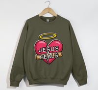 Load image into Gallery viewer, Jesus Heals The Brokenhearted - Sweatshirt
