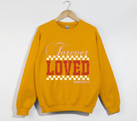 Load image into Gallery viewer, Forever Loved - Romans 8:38-39 Christian Sweatshirt
