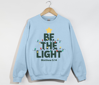 Load image into Gallery viewer, Be The Light - Christmas Sweatshirt

