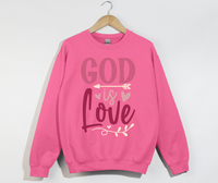 Load image into Gallery viewer, God Is Love - Christian Sweatshirt
