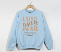 Load image into Gallery viewer, Faith Over Fear -  Christian Sweatshirt
