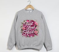 Load image into Gallery viewer, Trust In The Lord With All Your Heart - Christian Sweatshirt
