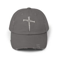 Load image into Gallery viewer, Cross Nails Distressed Cap
