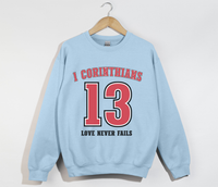 Load image into Gallery viewer, 1 Corinthians 13 Inspired Sweatshirt - Love in Every Stitch
