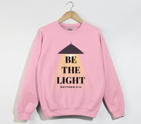 Load image into Gallery viewer, Be The Light - Christian Sweatshirt