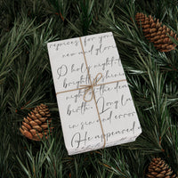 Load image into Gallery viewer, Oh Holy Night - Carol Lyrics on Wrapping paper
