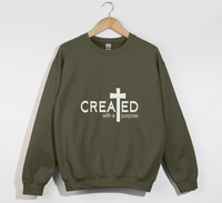 Load image into Gallery viewer, Created With A Purpose - Christian Sweatshirt