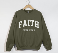 Load image into Gallery viewer, Faith Over Fear Design - Sweatshirt
