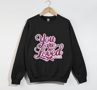Load image into Gallery viewer, You Are So Loved - Women&#39;s Christian Sweatshirt
