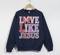 Load image into Gallery viewer, Love Like Jesus - Christian Sweatshirt
