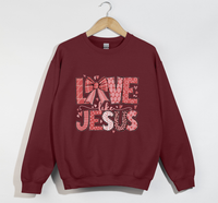 Load image into Gallery viewer, Love Like Jesus - Christian Sweatshirt
