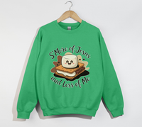 Load image into Gallery viewer, S'more Of Jesus And Less Of Me - Christian Sweatshirt