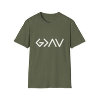 Load image into Gallery viewer, God is Greater than the Highs and Lows Unisex Softfeel 100% Cotton Tee Shirt